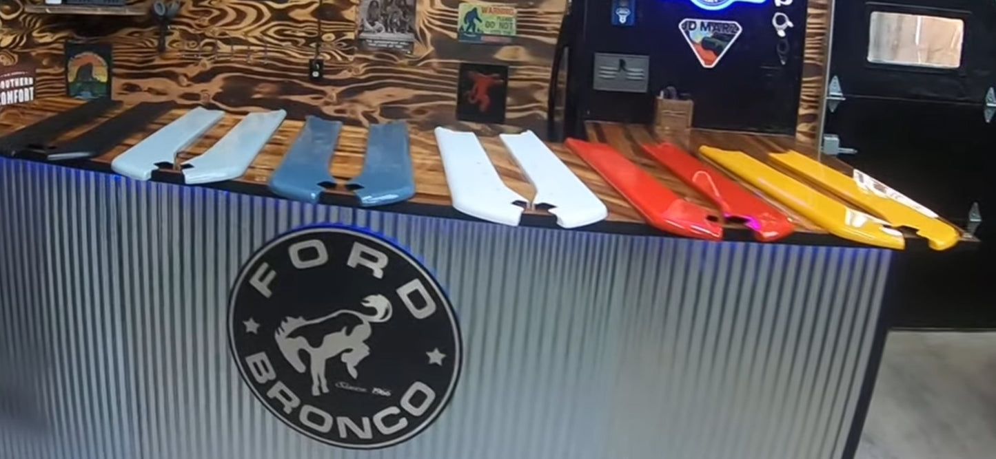 4-door hard top Rear Quarter panel cover Bronco 2021-2026